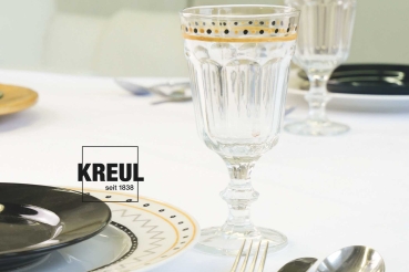 Preview: Kreul Glass & Porcelain Pen Metallic medium Perlmutt-Weiß