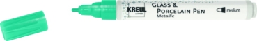 Kreul Glass & Porcelain Pen Metallic medium Türkis-Metallic