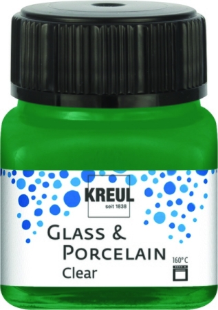 Kreul Glass & Porcelain Clear 20 ml Dunkelgrün