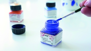 Preview: Kreul Glass & Porcelain Classic Set Color Living 6 x 20 ml