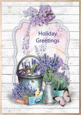 Preview: Reddy Cards 3D-Bastelmappe, Grußkarten Provence