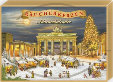 Räucher Adventskalender Brandenburger Tor