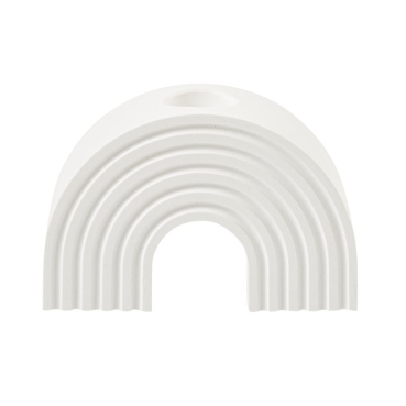 Preview: Silikonform Kerzenhalter Rainbow ca. 11,4 x 7,8 cm