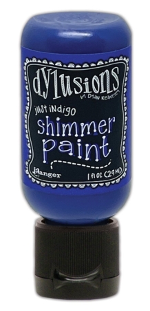 Ranger Dyan Reaveley Dylusions Shimmer Paints Just Indigo
