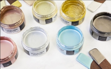 Preview: Redesign with Prima Metallic Sheen Paint Rare Aqua