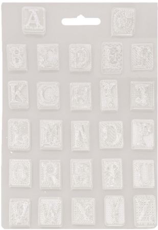 Preview: Stamperia A4 Soft Mould Master of Magic Alphabet