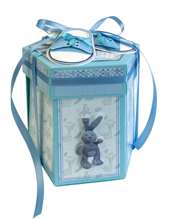 Preview: Reddy Cards Bastelset Geschenke zur Geburt