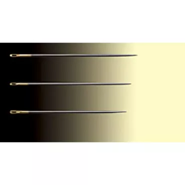 CLOVER Schwarzgoldnadeln Quilten Nr. 10