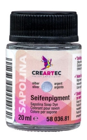 Seifenpigment 20 ml silber
