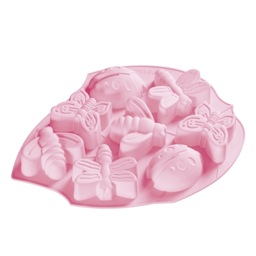 Silikonform Käfer und Schmetterlinge