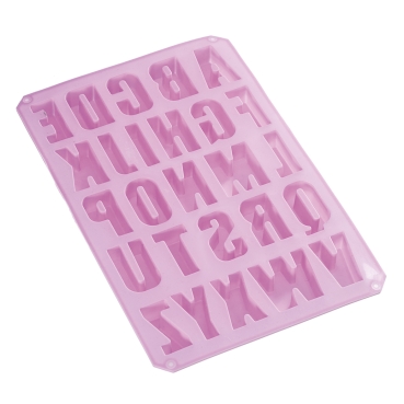 Preview: Silikonform Buchstaben
