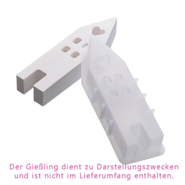 Preview: Silikonform, Haus, 4 x 15 cm, 1 - fach
