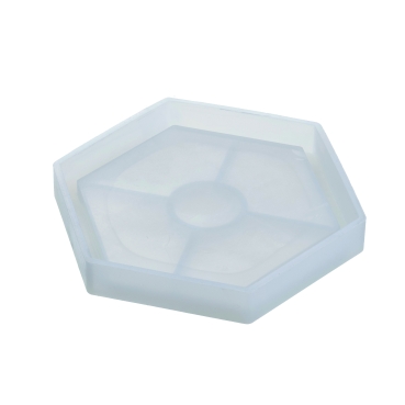 Silikonform sechseckig 10 x 11,5 cm