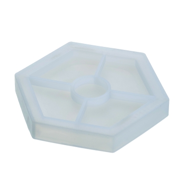Preview: Silikonform sechseckig 10 x 11,5 cm