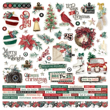 Preview: Simple Stories Simple Vintage 'Tis The Season Collector's Essential Kit