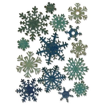 Sizzix Thinlits Die by Tim Holtz Paper Snowflakes Mini