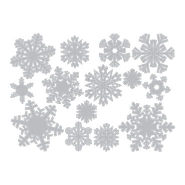 Preview: Sizzix Thinlits Die by Tim Holtz Paper Snowflakes Mini