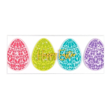 Preview: Spellbinders Forever Spring Eggs Etched Dies