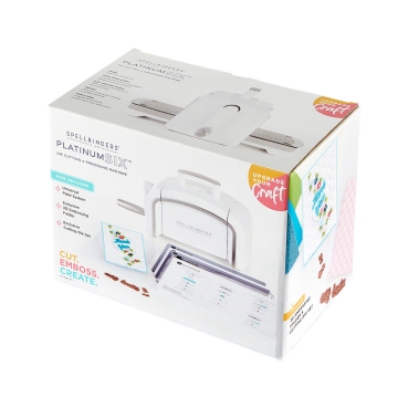 Preview: Spellbinders Platinum SIX Die Cutting and Embossing Machine 6 Inch Platform