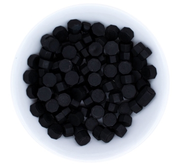 Preview: Spellbinder Wax Beads 100 Stück Schwarz