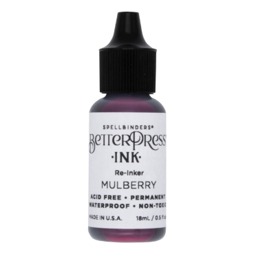 Spellbinder Better Press Ink Reinker Mulberry