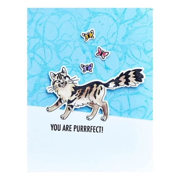 Preview: Spellbinders Etched Dies Purrfect Cats