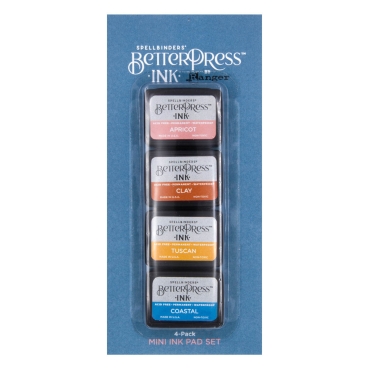 Spellbinders Better Press Ink Desert Sunset Mini Set mit 4 Farben