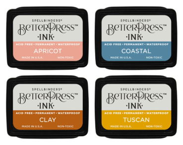 Preview: Spellbinders Better Press Ink Desert Sunset Mini Set mit 4 Farben