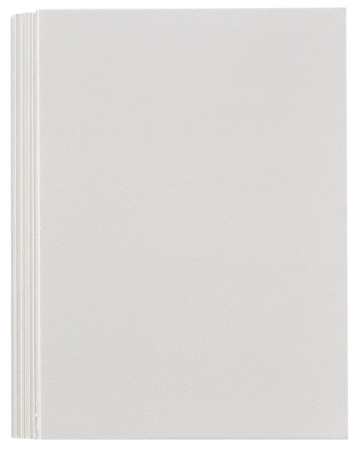 Preview: Spellbinders Better Press Cotton Card Panel 5 x 7 Inch pro Blatt Pebble