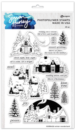 Preview: Spellbinder Winter Wonderland Stamp & Die Bundle