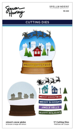 Spellbinders Simon's Snow Globe Etched Dies