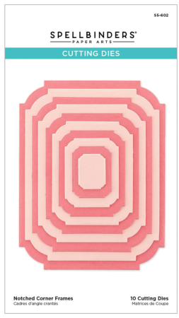 Preview: Spellbinders Notched Corner Frames Etched Dies