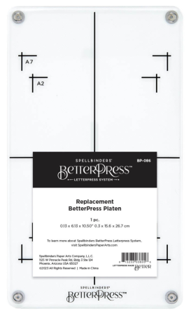 Spellbinders Better Press Replacements Platen