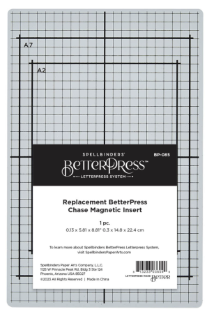 Spellbinders Better Press Replacements Chase Magnetic Insert