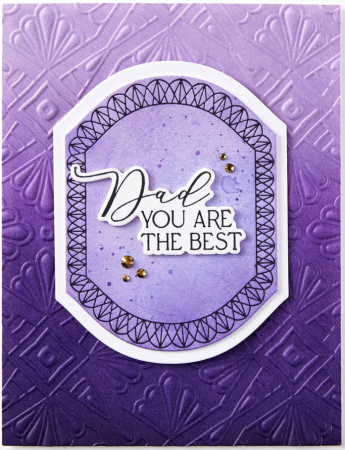 Preview: Spellbinders Mirrored Arch Labels Etched Dies