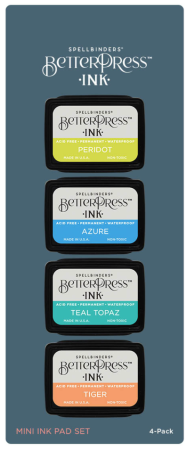 Spellbinders Better Press Ink Tropical Mini Set