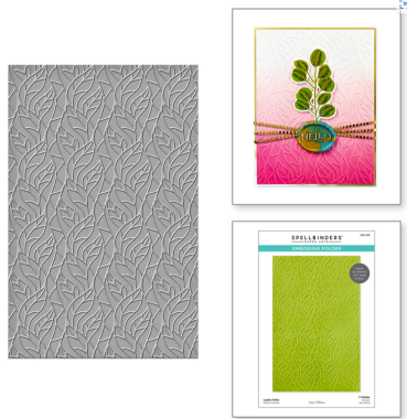 Preview: Spellbinders Leafy Helix Embossing Folder
