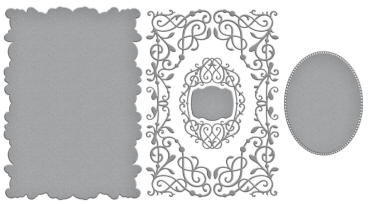 Spellbinders Timeless Cardfront Etched Dies