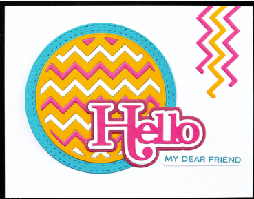 Preview: Spellbinders Stitched Edge Circle Backgrounds Etched Dies