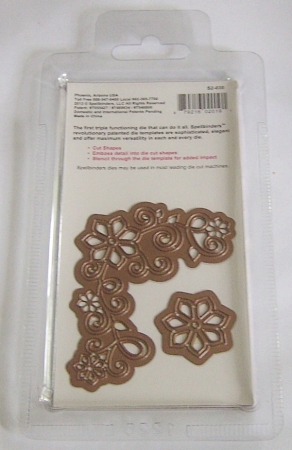 Preview: Spellbinders Shapeabilities Die D-Lites Floral Corner One