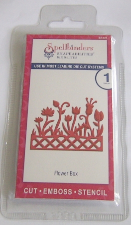 Spellbinders Shapeabilities Die D-Lites Flower Box