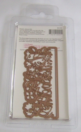 Preview: Spellbinders Shapeabilities Die D-Lites Floral Border