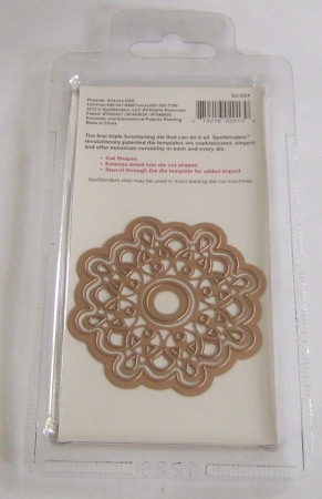 Spellbinders Shapeabilities Die D-Lites Medallion Seven
