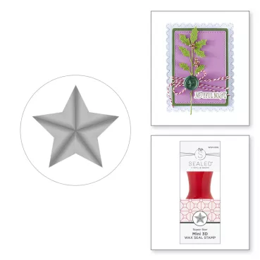 Preview: Spellbinders Holiday Magic Mini 3D Wax Seal Super Star