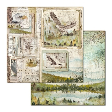 Preview: Stamperia 12 x 12 inch Paper Pack / Papiere Forest