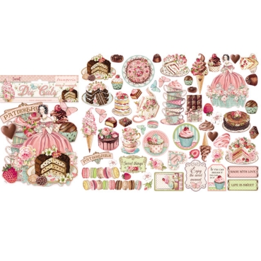 Stamperia Die Cuts Ausstanzungen sortiert Sweety