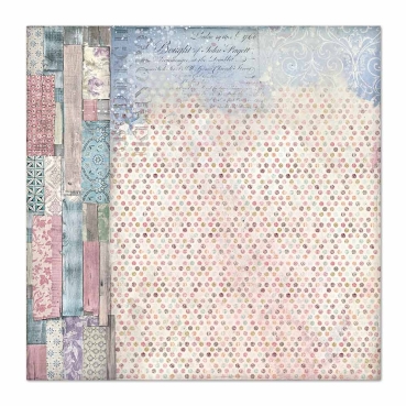 Preview: Stamperia Doppelseitiges Papier Hortensia