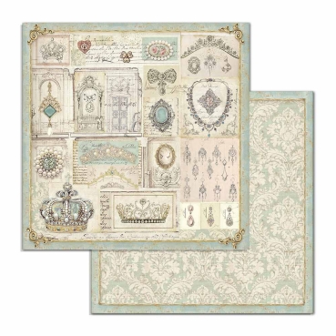 Stamperia Doppelseitiges Papier Jewellery