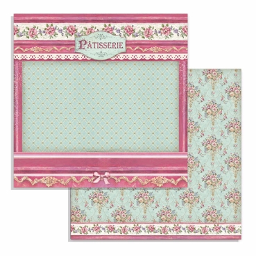 Preview: Stamperia Block Large mit 10 doppelseitig bedruckten Papieren Sweety