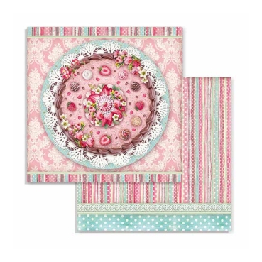 Stamperia Block Small mit 10 doppelseitig bedruckten Papieren Sweety